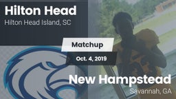 Matchup: Hilton Head vs. New Hampstead  2019
