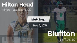 Matchup: Hilton Head vs. Bluffton  2019