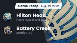 Recap: Hilton Head  vs. Battery Creek  2022