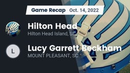 Recap: Hilton Head  vs. Lucy Garrett Beckham  2022