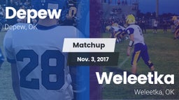 Matchup: Depew vs. Weleetka  2017