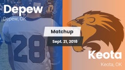 Matchup: Depew vs. Keota  2018