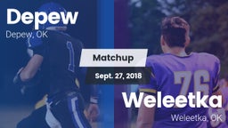 Matchup: Depew vs. Weleetka  2018