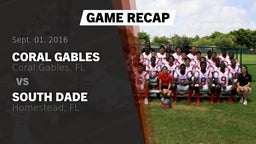 Recap: Coral Gables  vs. South Dade  2016