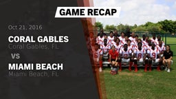 Recap: Coral Gables  vs. Miami Beach  2016