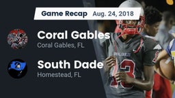 Recap: Coral Gables  vs. South Dade  2018