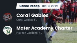 Recap: Coral Gables  vs. Mater Academy Charter  2019