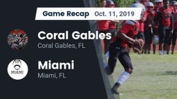 Recap: Coral Gables  vs. Miami  2019