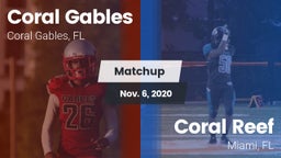 Matchup: Coral Gables vs. Coral Reef  2020