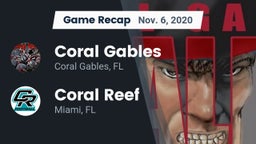Recap: Coral Gables  vs. Coral Reef  2020