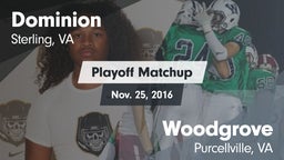 Matchup: Dominion vs. Woodgrove  2016