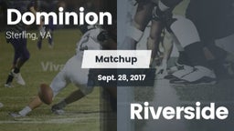 Matchup: Dominion vs. Riverside 2017