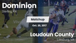Matchup: Dominion vs. Loudoun County  2017