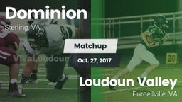 Matchup: Dominion vs. Loudoun Valley  2017