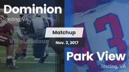 Matchup: Dominion vs. Park View  2017