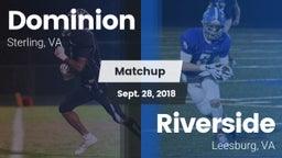 Matchup: Dominion vs. Riverside  2018