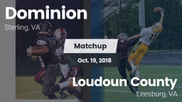Matchup: Dominion vs. Loudoun County  2018