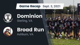 Recap: Dominion  vs. Broad Run  2021