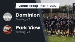 Recap: Dominion  vs. Park View  2022