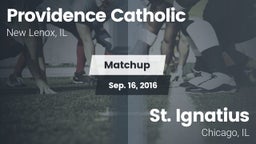 Matchup: Providence Catholic vs. St. Ignatius  2016