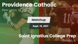 Matchup: Providence Catholic vs. Saint Ignatius College Prep 2017