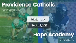 Matchup: Providence Catholic vs. Hope Academy  2017