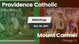Matchup: Providence Catholic vs. Mount Carmel  2017