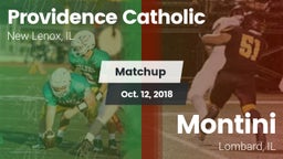 Matchup: Providence Catholic vs. Montini  2018