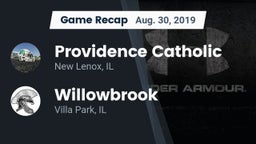 Recap: Providence Catholic  vs. Willowbrook  2019