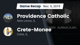 Recap: Providence Catholic  vs. Crete-Monee  2019