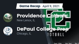 Recap: Providence Catholic  vs. DePaul College Prep  2021