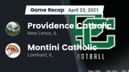 Recap: Providence Catholic  vs. Montini Catholic  2021