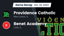 Recap: Providence Catholic  vs. Benet Academy  2023
