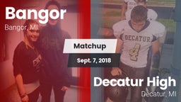 Matchup: Bangor vs. Decatur High  2018