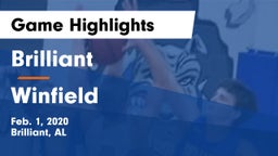 Brilliant  vs Winfield  Game Highlights - Feb. 1, 2020