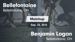 Matchup: Bellefontaine vs. Benjamin Logan  2016