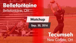 Matchup: Bellefontaine vs. Tecumseh  2016
