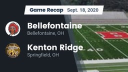 Recap: Bellefontaine  vs. Kenton Ridge  2020