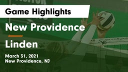 New Providence  vs Linden  Game Highlights - March 31, 2021