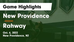 New Providence  vs Rahway  Game Highlights - Oct. 6, 2022