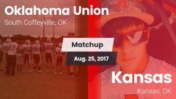 Matchup: Oklahoma Union vs. Kansas  2017