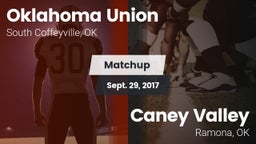 Matchup: Oklahoma Union vs. Caney Valley  2017