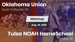 Matchup: Oklahoma Union vs. Tulsa NOAH HomeSchool  2018