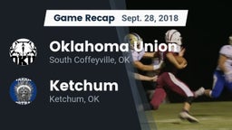 Recap: Oklahoma Union  vs. Ketchum  2018