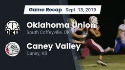 Recap: Oklahoma Union  vs. Caney Valley  2019