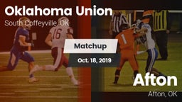 Matchup: Oklahoma Union vs. Afton  2019