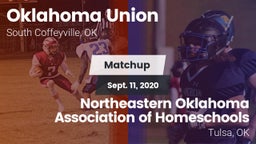 Matchup: Oklahoma Union vs. Northeastern Oklahoma Association of Homeschools 2020