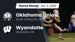 Recap: Oklahoma Union  vs. Wyandotte  2020