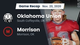 Recap: Oklahoma Union  vs. Morrison  2020