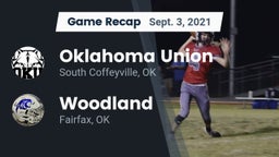 Recap: Oklahoma Union  vs. Woodland  2021